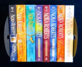 Nora Roberts Lot of 17 Complete Novels in 8 Books Big Softcovers Nice 