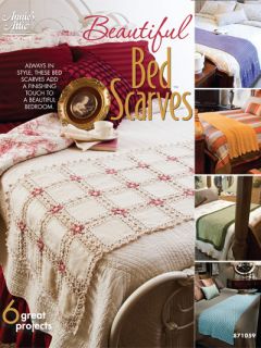 Crochet Pattern Book Beautiful Bed Scarves
