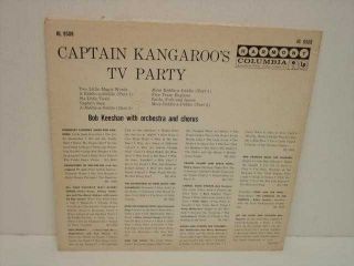 Captain Kangaroos TV Party LP HL 9508 Bob Keeshan 1021