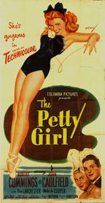 The Petty Girl 1950 Orig Movie Poster US Three Sheet