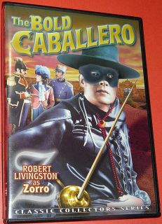 ZORRO DVD The Bold Caballero Robert Livingston Heather Angel