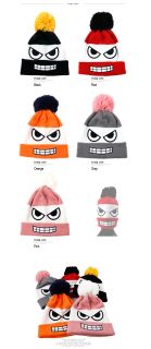 Nwt Cute Toy Bobble Knit Cuff Toque Beanie Hat Ski Cap Skull Warm 