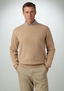 Bobby Jones Mens Drop Needle Cashmere Sweater