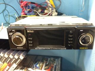 Boss BV 6800 In Dash DVD/CD Player with AM/FM Tuner SKU BV 6800