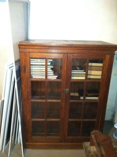  2 Antique Oak Bookcases