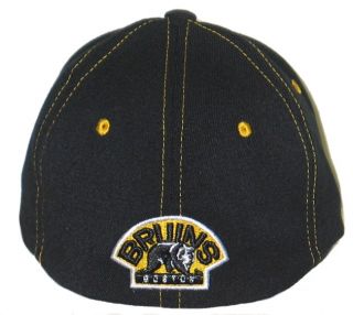 BOSTON BRUINS NHL HOCKEY UPPERCUT FLEX FIT FITTED HAT/CAP XL NEW