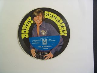 Bobby Sherman Cereal Box Cardboard Record Time 4