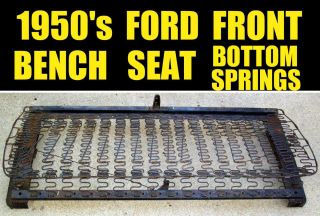   FORD VICTORIA FRONT SEAT SPRINGS OLD 50s VINTAGE OEM FOMOCO BODY PART