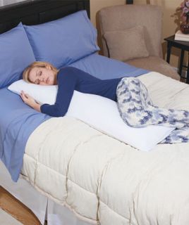 50 Luxury Memory Foam Body Pillow Plush Pregnancy Pillow Removable 