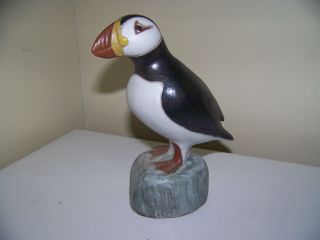 Puffin Andersen Pod Pottery Studios Boothbay Maine