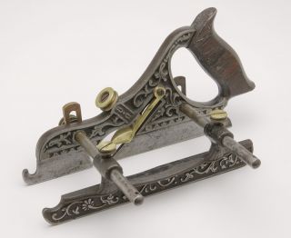 Ornate Stanley Millers Patent Number 43 Plow Plane