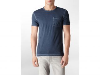 Calvin Klein Mens Body Slim Fit Water Stain T Shirt