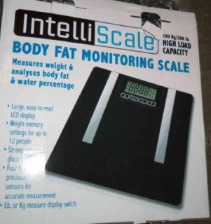 Intelliscale Body Fat Digital Scale w LCD Display BS0114