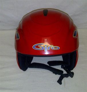 GIRO Pitch Kids Youth Junior Red Snowboard Ski Helmet Size Small XS S