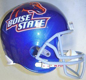 Boise State NCAA College Full Size Deluxe Replica Riddell Football 