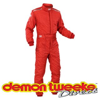 OMP Bolt 3 Layer FIA Approved Nomex Race Rally Suit 58 Red Clubman 