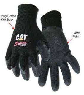 New Cat Boss Knit Wrist Cuff Latex Coated Palm Gloves