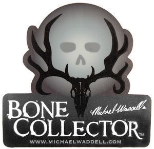 Bone Collector Shadow Skull Window Decal Truck Auto