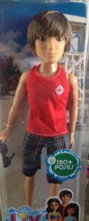 Liv doll Jake making waves beach outfit red tank top over 150 poses 
