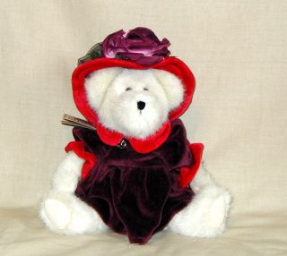 Boyds Bears Plush MS Rouge Chapeau Red Hat Society Ret