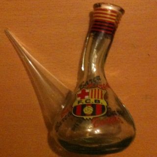    Barcelona Glass Collectable Ornament From The Nou Camp Bong Xmas Fcb