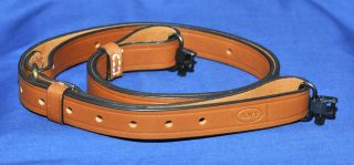 Boyt 1 Leather Rifle Sling with Swivels