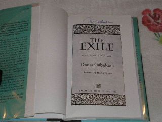 The Exile by Diana Gabaldon Signed 0345505387