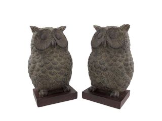 YG43_green_resin_two_owls_bookends_2L