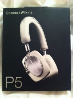 Bowers & Wilkins P5 NEW Ivory Mobile Headphones Sealed, Just Released 
