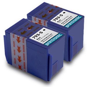 2pk Pitney Bowes 793 5 Red Ink Cartridge for DM100/DM200/7935