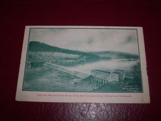 Guild Tennessee Tenn TN Hales Bar Brady Dam Postcard Post Card 6