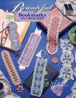 Beautiful Bookmarks, Annies crochet patterns OOP