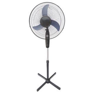 16 Hydroponic 3 Speed Oscillating Stand Fan High Output