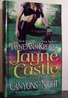 Canyons of Night by Jayne Castle Large Print Book Krentz 141043897X 