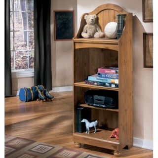 Ashley Stages Bookcase Replicated Pine Grain  New