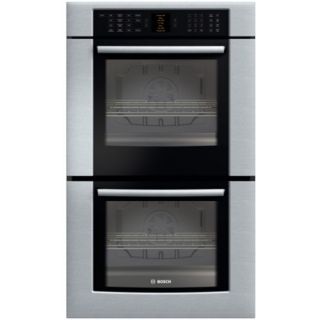 Bosch 800 Series HBL8650UC 30 Double Electric Wall Oven Display Sale 