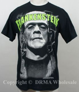 Authentic Boris Karloff Frankenstein Big Frank T Shirt s M L XL XXL 