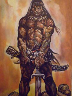 Commission Your Own Barbarian Frank Frazetta Boris Vallejo