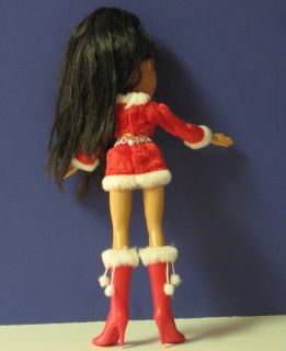 Bratz Holiday Yasmin Doll In Christmas Miniskirt Top Boots Tiara   MGA 