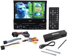 Boss BV9965I 7 In Dash Touchscreen Flip Out DVD USB SD Receiver iPod 