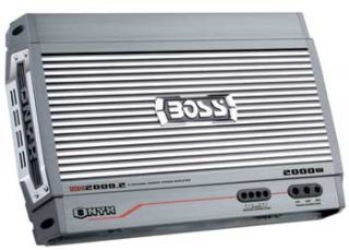 Boss NX2000.2 Onyx 2000 Watt 2 Channel Mosfet Bridgeable Amplifier 