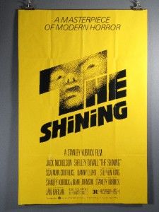 The Shining Original 1980 Movie Poster 27x41Nicholson
