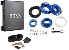 Boss R3002 600 Watt 2 Channel Car Power Amplifier Remote Level Control 