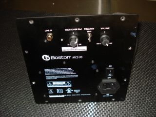 Boston Acoustics MCS95 Subwoofer Amplifier for Parts Repair or D I Y 