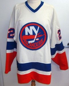 1984 85 Mike Bossy NY Islanders NHL Game Used Worn Home Hockey Jersey 