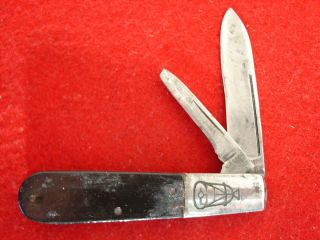 Case & Son Bradford nice old 3 3/8 pre 1920 barlow 3.5 knife