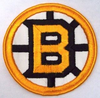 1970s Boston Bruins NHL Hockey 4 Home Jersey Patch