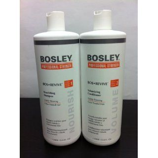 Bosley Revive Nourishing Shampoo & Conditioner 33.8oz DUO for Color 