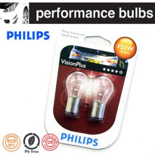 Philips P21W 382 Indicator Bulbs Subaru Impreza 00 02