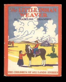   all Lands Series Book Navajos Little Indian Weaver Madeline Brandeis